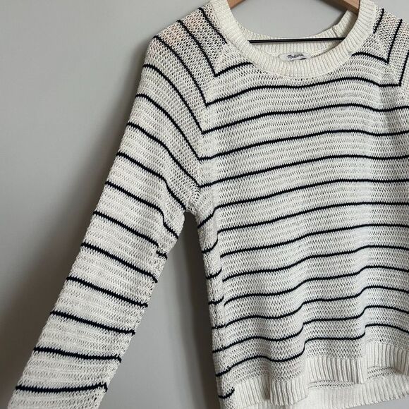 Madewell Dockline Nautical Pullover Sweater - Picture 7 of 9